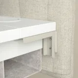 IKEA MITTZON (ИКЕА МИТТЗОН) — Акустический настольный экран, бежевый с пушечным напылением, 125x72 см — фото 8