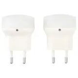 IKEA MÖRKRÄDD (ИКЕА МОРКРЭДД) — Светодиодный ночник с датчиком, белый — фото 1