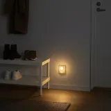 IKEA MÖRKRÄDD (ИКЕА МОРКРЭДД) — Светодиодный ночник с датчиком, белый — фото 2