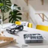 IKEA TRIXIG (ИКЕА ТРИКСИГ) — Набор винтов и дюбелей. 175 шт. — фото 3