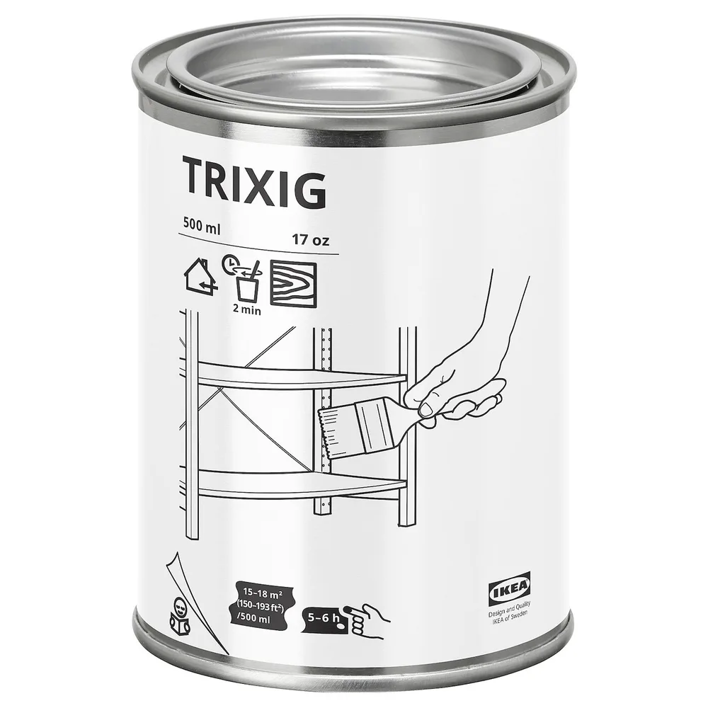 IKEA TRIXIG (ИКЕА ТРИКСИГ) — Масло для дерева для внутренних работ, 500 мл