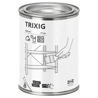IKEA TRIXIG (ИКЕА ТРИКСИГ) — Масло для дерева для внутренних работ, 500 мл
