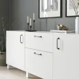 IKEA SKRUVSHULT (ИКЕА СКРУВСХУЛТ) — Ручка, антрацит, 152 мм — фото 3