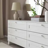 IKEA ODLINGSGRÄNS (ИКЕА ОДЛИНГСГРЭНС) — Ручка, белая, 27 мм — фото 4