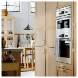 IKEA KLINGSTORP (ИКЕА КЛИНГСТОРП) — Ручка, крем/хром, 141 мм — фото 6
