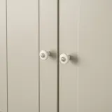 IKEA KLINGSTORP (ИКЕА КЛИНГСТОРП) — Ручка, крем/хром, 23 мм — фото 4