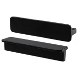 IKEA HACKÅS (ИКЕА ХАКОС) — Ручка, антрацит, 100 мм — фото 1