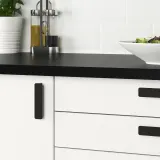 IKEA HACKÅS (ИКЕА ХАКОС) — Ручка, антрацит, 100 мм — фото 2