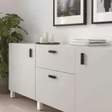 IKEA HACKÅS (ИКЕА ХАКОС) — Ручка, антрацит, 100 мм — фото 4