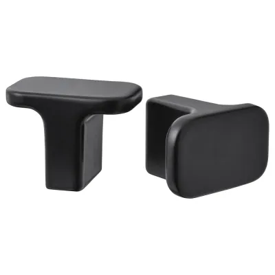 IKEA HACKÅS (ИКЕА ХАКОС) — Ручка, антрацит, 15 мм