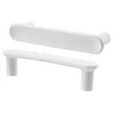 IKEA GUBBARP (ИКЕА ГУББАРП) — Ручка, белая, 116 мм — фото 1