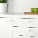 IKEA GUBBARP (ИКЕА ГУББАРП) — Ручка, белая, 21 мм — фото 2