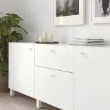 IKEA GUBBARP (ИКЕА ГУББАРП) — Ручка, белая, 21 мм — фото 3