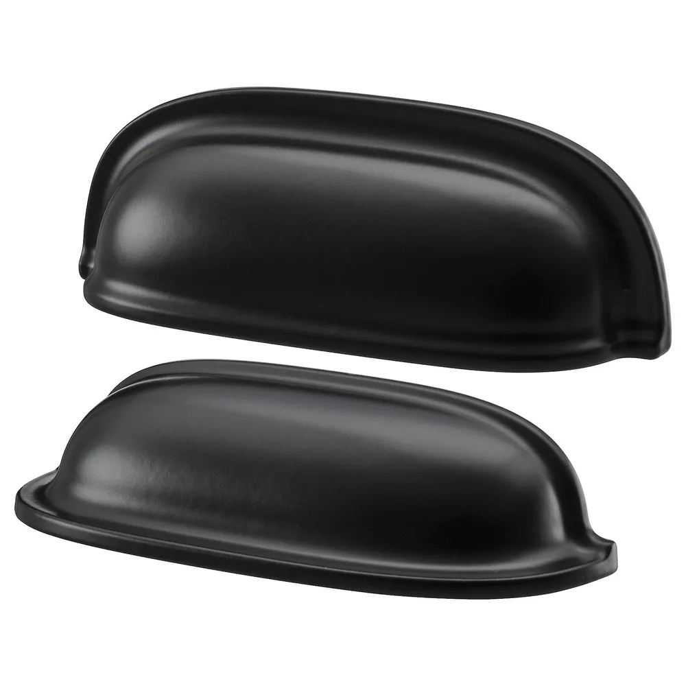 IKEA ENERYDA (ИКЕА ЕНЕРЙДА) — Ручка, черная, 89 мм