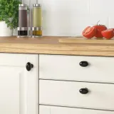 IKEA ENERYDA (ИКЕА ЕНЕРЙДА) — Ручка, черная, 35 мм — фото 2