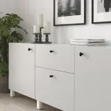 IKEA ENERYDA (ИКЕА ЕНЕРЙДА) — Ручка, черная, 35 мм — фото 3