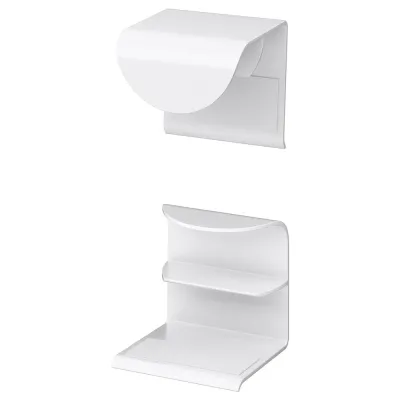 IKEA DRAGSMARK (ИКЕА ДРАГСМАРК) — Обжимная ручка, белая, 40 мм