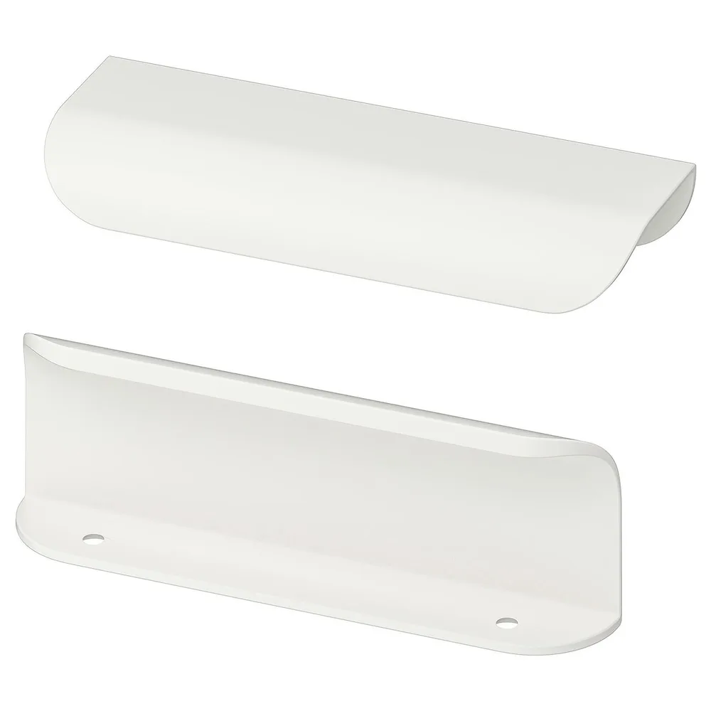 IKEA BILLSBRO (ИКЕА БИЛЛСБРО) — Ручка, белая, 120 мм