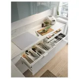 IKEA BILLSBRO (ИКЕА БИЛЛСБРО) — Ручка, белая, 120 мм — фото 4