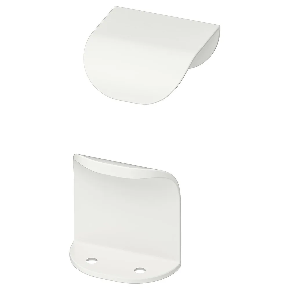 IKEA BILLSBRO (ИКЕА БИЛЛСБРО) — Ручка, белая, 40 мм