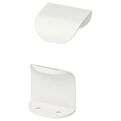 IKEA BILLSBRO (ИКЕА БИЛЛСБРО) — Ручка, белая, 40 мм