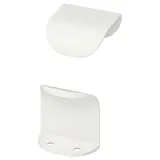 IKEA BILLSBRO (ИКЕА БИЛЛСБРО) — Ручка, белая, 40 мм — фото 1