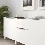 IKEA BILLSBRO (ИКЕА БИЛЛСБРО) — Ручка, антрацит, 320 мм — фото 3