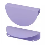 IKEA BEGRIPA (ИКЕА БЕГРИПА) — Ручка, сиреневая/полукруглая, 130 мм — фото 1