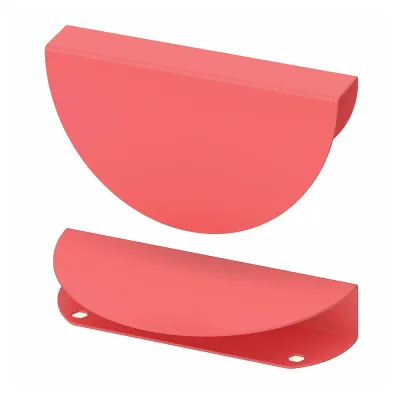 IKEA BEGRIPA (ИКЕА БЕГРИПА) — Ручка, ярко-красная/полукруглая, 130 мм