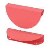 IKEA BEGRIPA (ИКЕА БЕГРИПА) — Ручка, ярко-красная/полукруглая, 130 мм — фото 1
