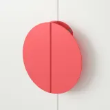IKEA BEGRIPA (ИКЕА БЕГРИПА) — Ручка, ярко-красная/полукруглая, 130 мм — фото 3