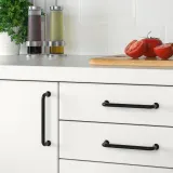IKEA BAGGANÄS (ИКЕА БАГГАНЭС) — Ручка, черная, 143 мм — фото 3