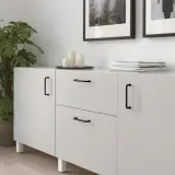IKEA BAGGANÄS (ИКЕА БАГГАНЭС) — Ручка, черная, 143 мм — фото 4