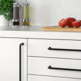 IKEA BAGGANÄS (ИКЕА БАГГАНЭС) — Рукоятка, черная, 335 мм — фото 3