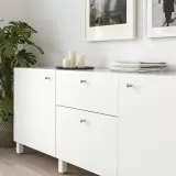 IKEA BAGGANÄS (ИКЕА БАГГАНЭС) — Ручка, нержавеющая сталь, 20 мм — фото 4