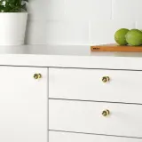 IKEA BAGGANÄS (ИКЕА БАГГАНЭС) — Ручка, цветная латунь, 20 мм — фото 5