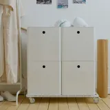 IKEA INVALLNING (ИКЕА ИНВАЛЛНИНГ) — Тележка для коробок белая, 68x39 см — фото 3