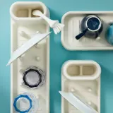 IKEA STÄMLING (ИКЕА СТЭМЛИНГ) — Подставка для сушки посуды, кремовая, 48 см — фото 6