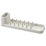 IKEA STÄMLING (ИКЕА СТЭМЛИНГ) — Подставка для сушки посуды, кремовая, 48 см — фото 1