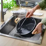 IKEA RINNIG (ИКЕА РИННИГ) — Щетка для мытья посуды, серая — фото 2