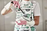 IKEA RINNIG (ИКЕА РИННИГ) — Щетка для мытья посуды, серая — фото 3