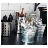 IKEA ORDNING (ИКЕА ОРДНИНГ) — Лоток для столовых приборов, нержавеющая сталь, 13,5 см — фото 5