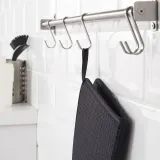 IKEA NYSKÖLJD (ИКЕА НУСКОЛЙД) — Сушильный коврик, темно-серый, 44x36 см — фото 6
