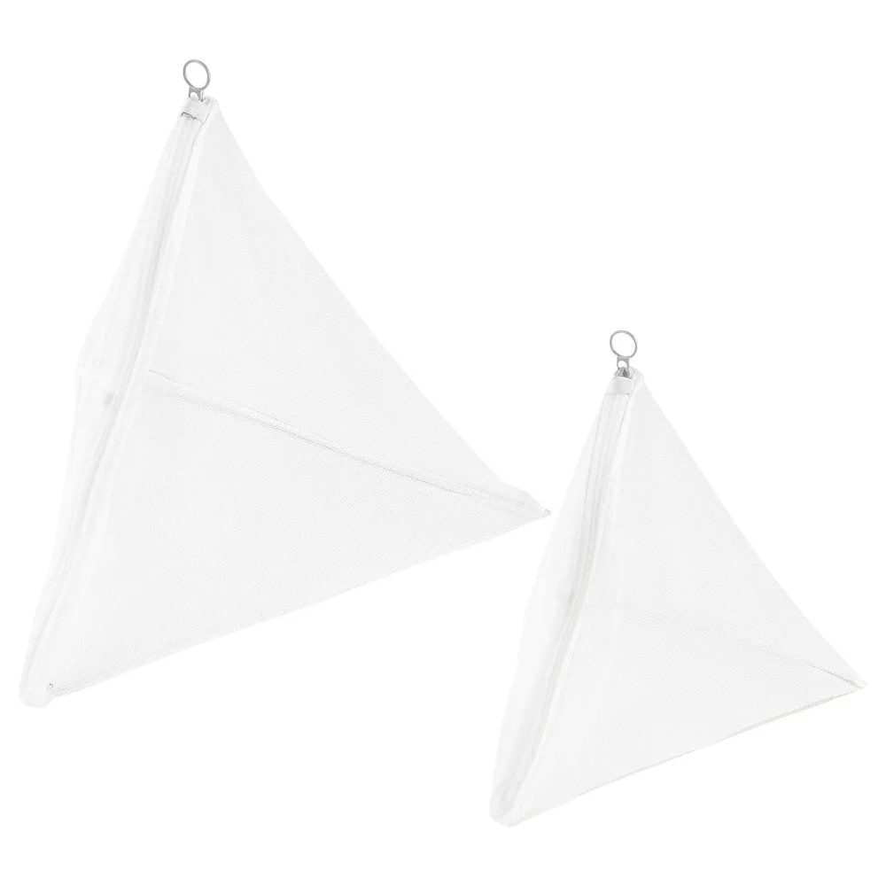IKEA SLIBB (ИКЕА СЛИББ) — Мешок для стирки, 2 шт, белый/серый