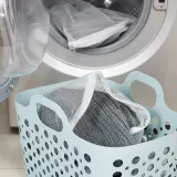IKEA SLIBB (ИКЕА СЛИББ) — Мешок для стирки, 2 шт, белый/серый — фото 2