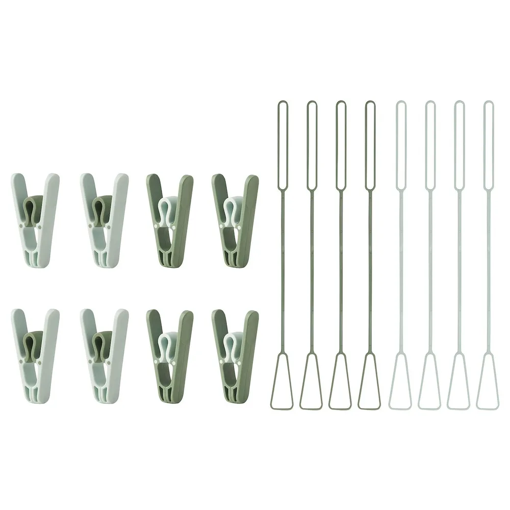 IKEA SLIBB (ИКЕА СЛИББ) — Подвесная пряжка, зеленый