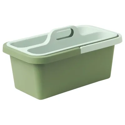IKEA PEPPRIG (ИКЕА ПЕППРИГ) — Ведро для чистки с крышкой, зеленое