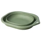 IKEA PEPPRIG (ИКЕА ПЕППРИГ) — Чаша для мытья, складная/зеленая, 10 л — фото 1