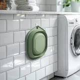 IKEA PEPPRIG (ИКЕА ПЕППРИГ) — Чаша для мытья, складная/зеленая, 10 л — фото 4
