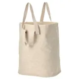 IKEA PURRPINGLA (ИКЕА ПУРРПИНГЛА) — Мешок для белья, бежевый, 100 л — фото 1